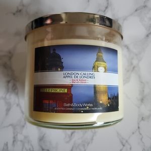 BBW London Calling 3-Wick Candle